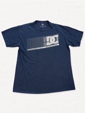 DC Black Graphic Logo Tee